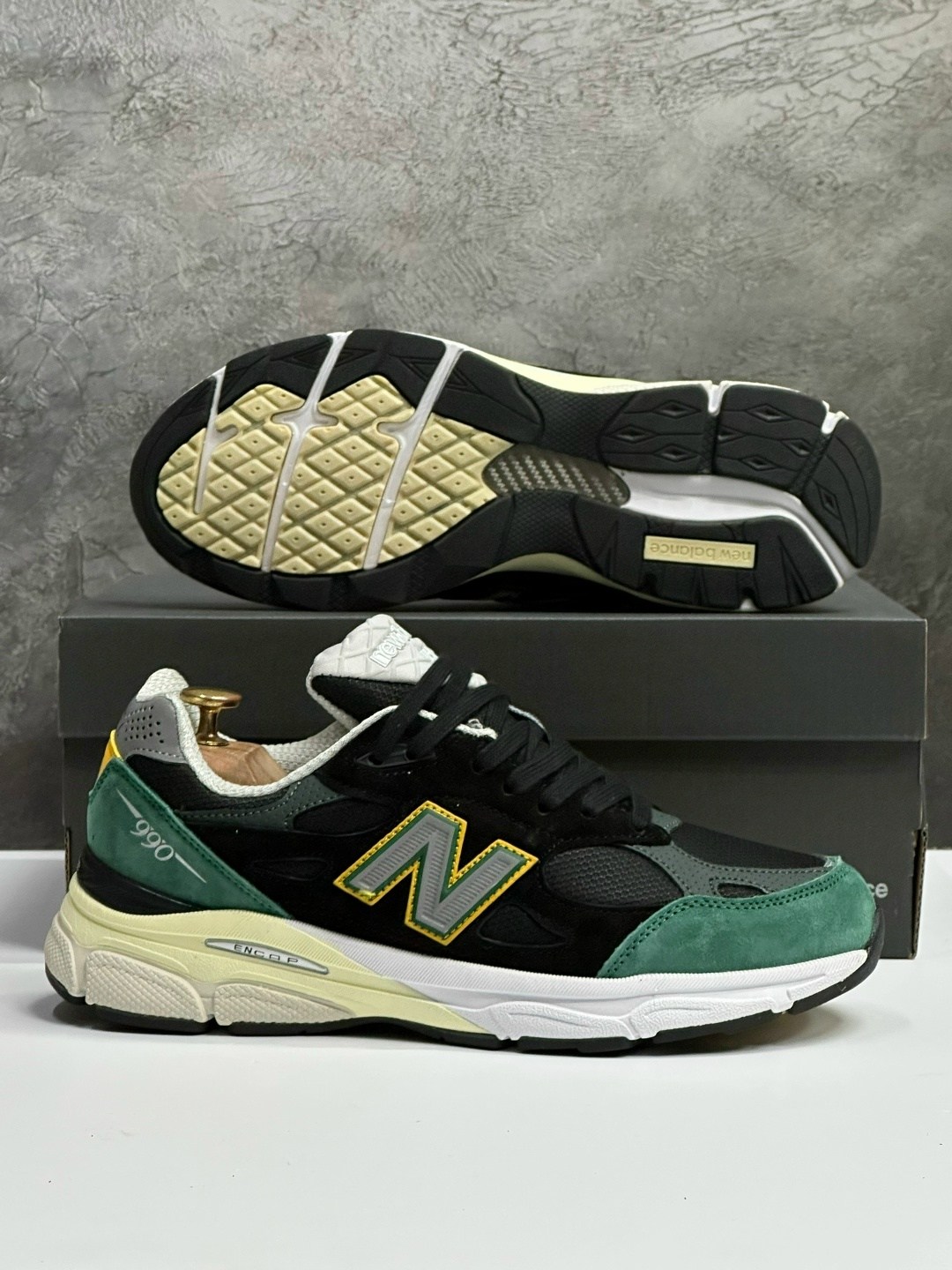 кроссовки new balance 990,new balance 990 v 3,кроссовки,new balance 990,new balance 990v3 green