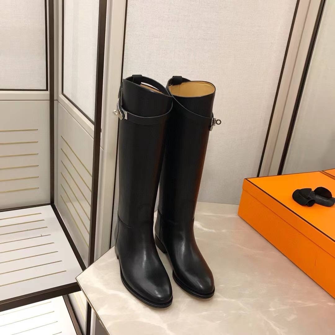 сапоги hermes,сапоги эрмес,женские черные кожаные сапоги hermes jumping,,сапоги гермес
