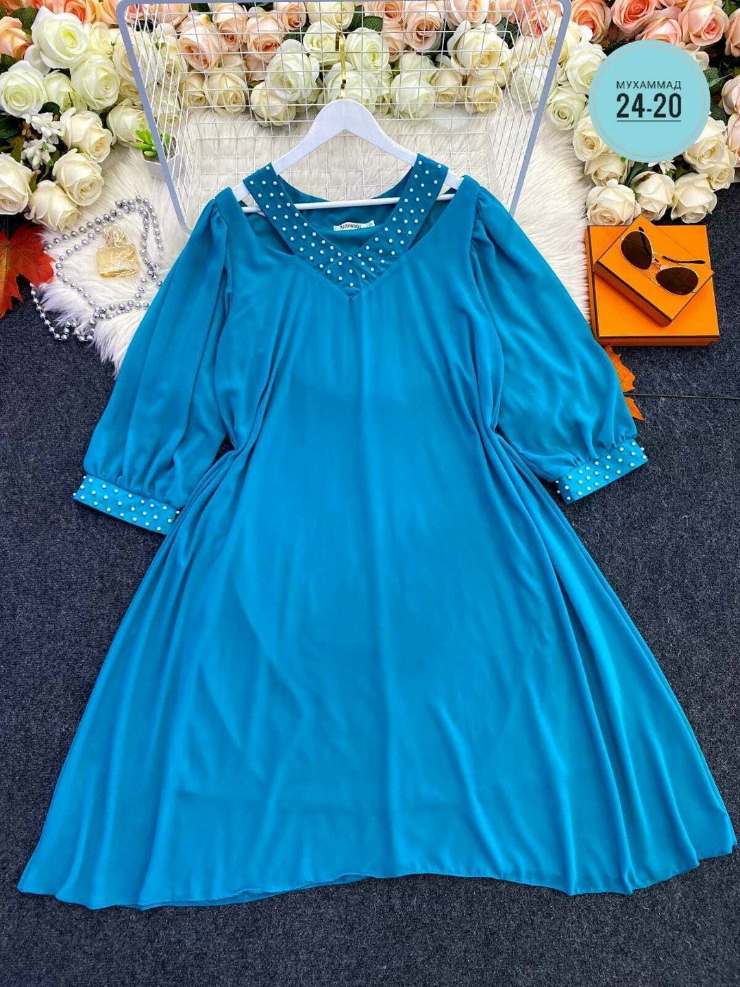 шифоновое платье большого размера binmoda,шифоновое платье большого размера,платье для красивых дам,платье женская,платье нарядное большие размеры макси