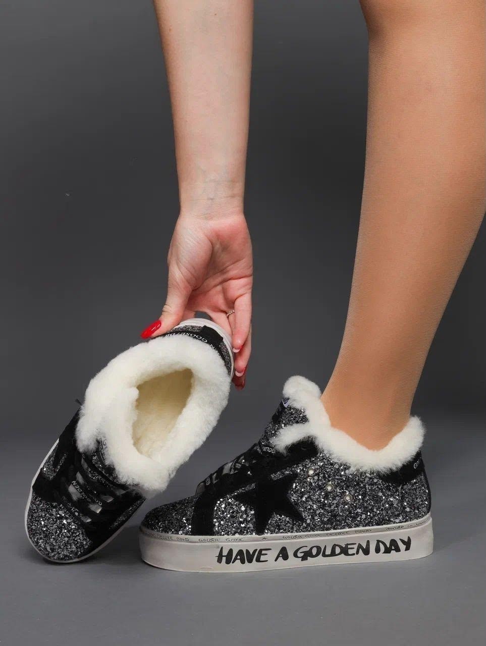 golden goose зимние кеды женские,кеды зимние golden goose elkami,,кеды зимние golden goose,кеды женские golden goose a116527 зимние с мехом серебристые