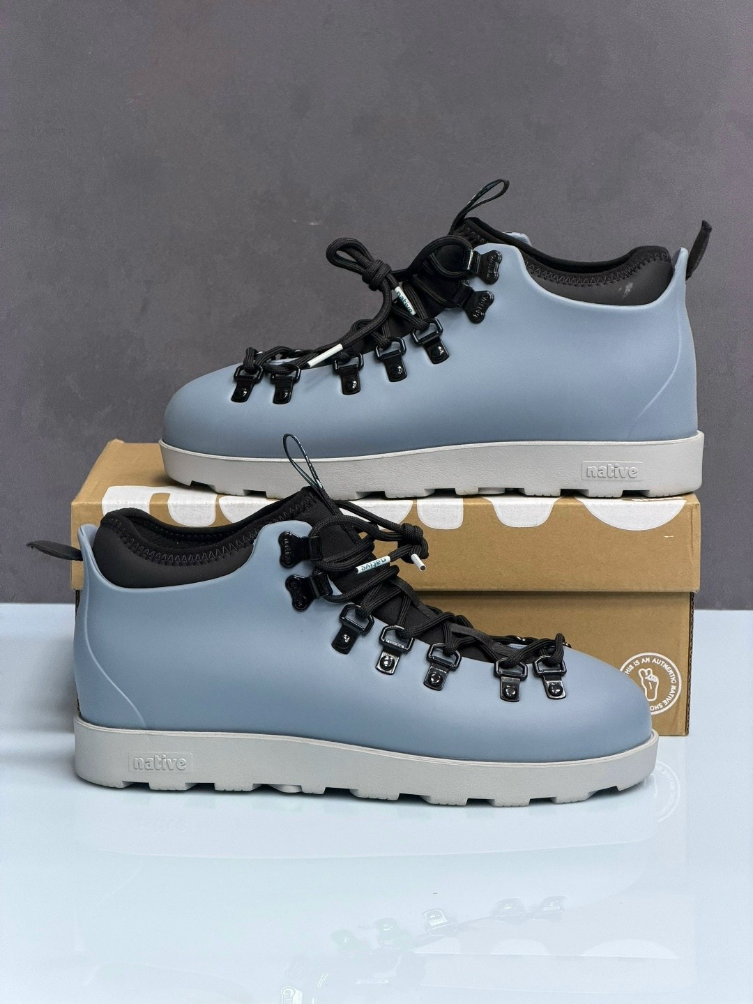 ботинки native fitzsimmons citylite,ботинки native fitzsimmons,ботинки унисекс native fitzsimmons citylite,ботинки native,ботинки native fitzsimmons citylite bell blue bone white