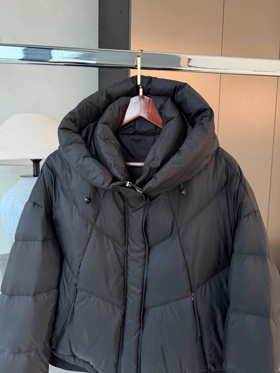 куртка женская tom farr t4f w3602.58 черная xl,куртка оверсайз,пуховик короткий зимняя куртка оверсайз с капюшоном milania style 262186173,демисезонная куртка оверсайз,куртка с капюшоном демисезонная