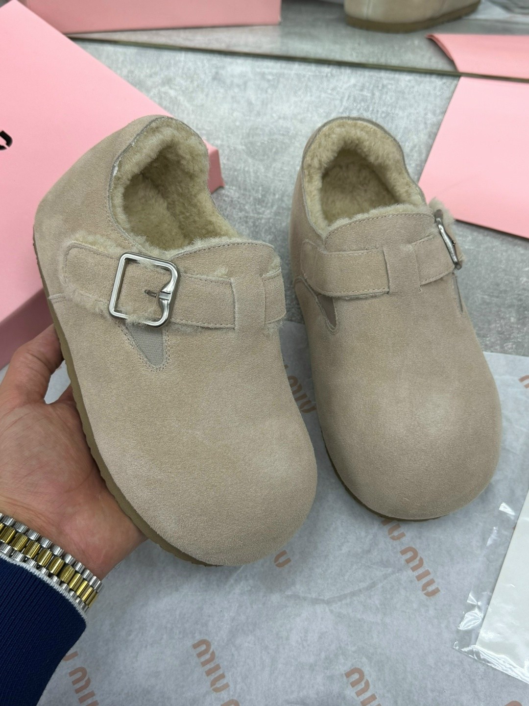 сабо birkenstock,,женская , теплая,детские туфли