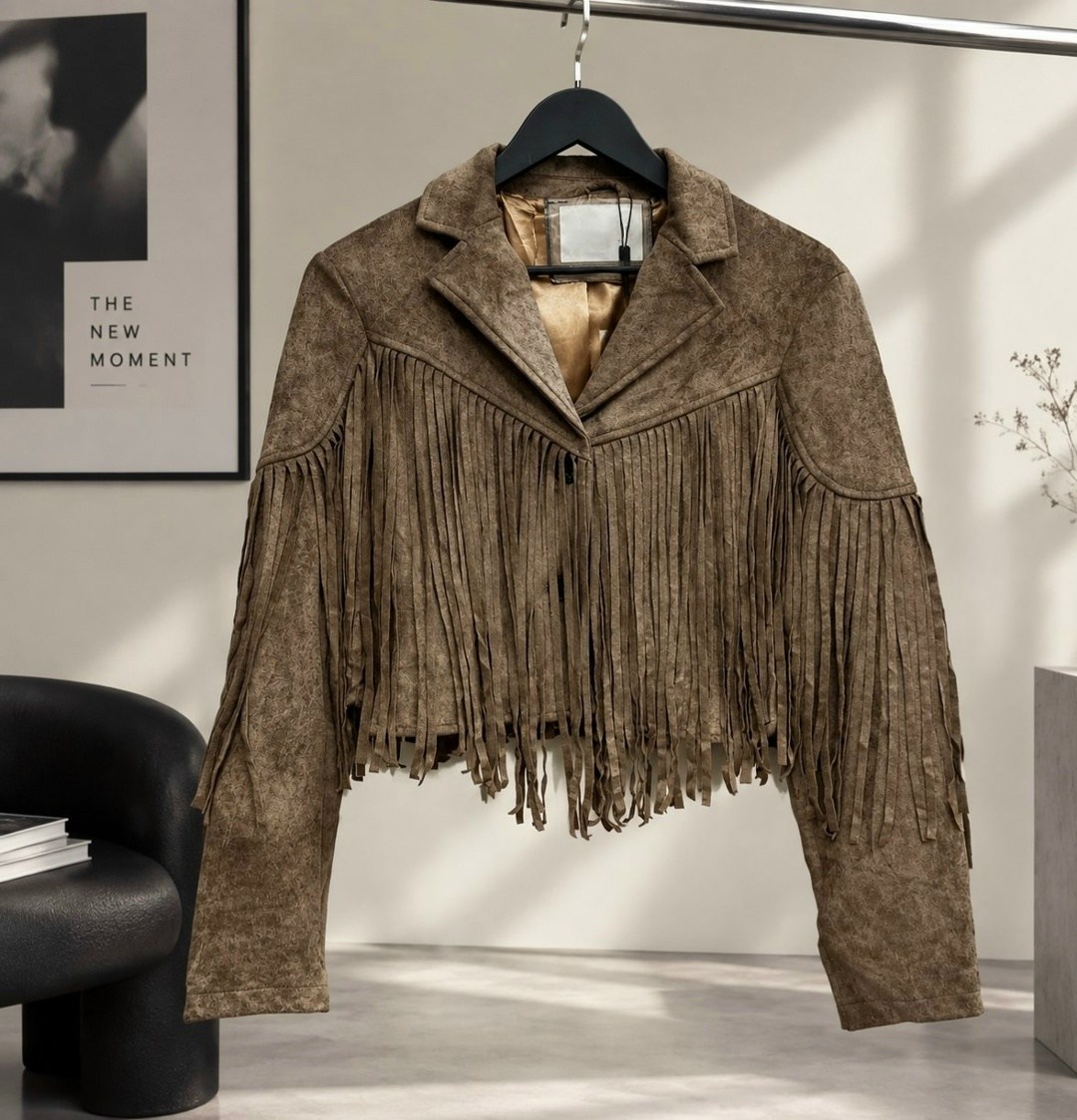 yves saint laurent женская замшевая косуха с бахромой,эффектная замшевая косуха с бахромой ysl,замшевая куртка,косуха с бахромой,замшевая косуха с бахромой