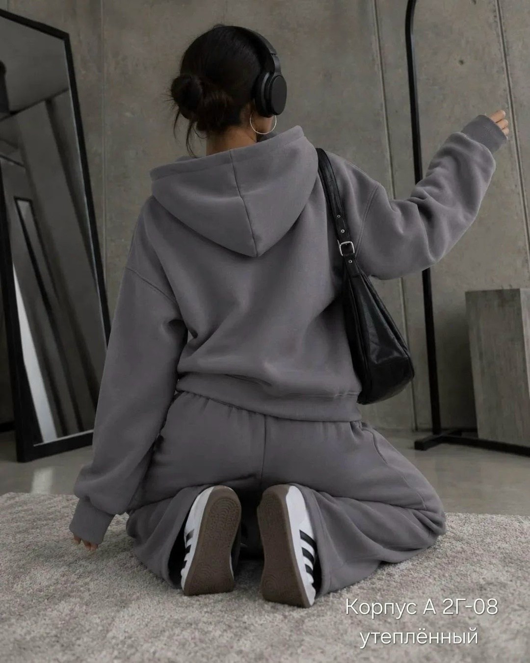спортивный костюм теплый с начесом с капюшоном оверсайз modern_girlie,спортивный костюм женский на флисе,костюм женский на флисе,костюм на флисе,спортивный костюм с капюшоном