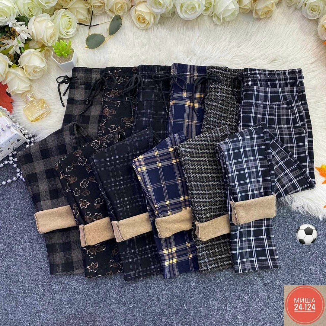 теплые брюки,брюки женские тёплые штаны утеплённые ns moda 42237870,брюки женские в клетку,брюки штаны в клетку,брюки в клетку теплые