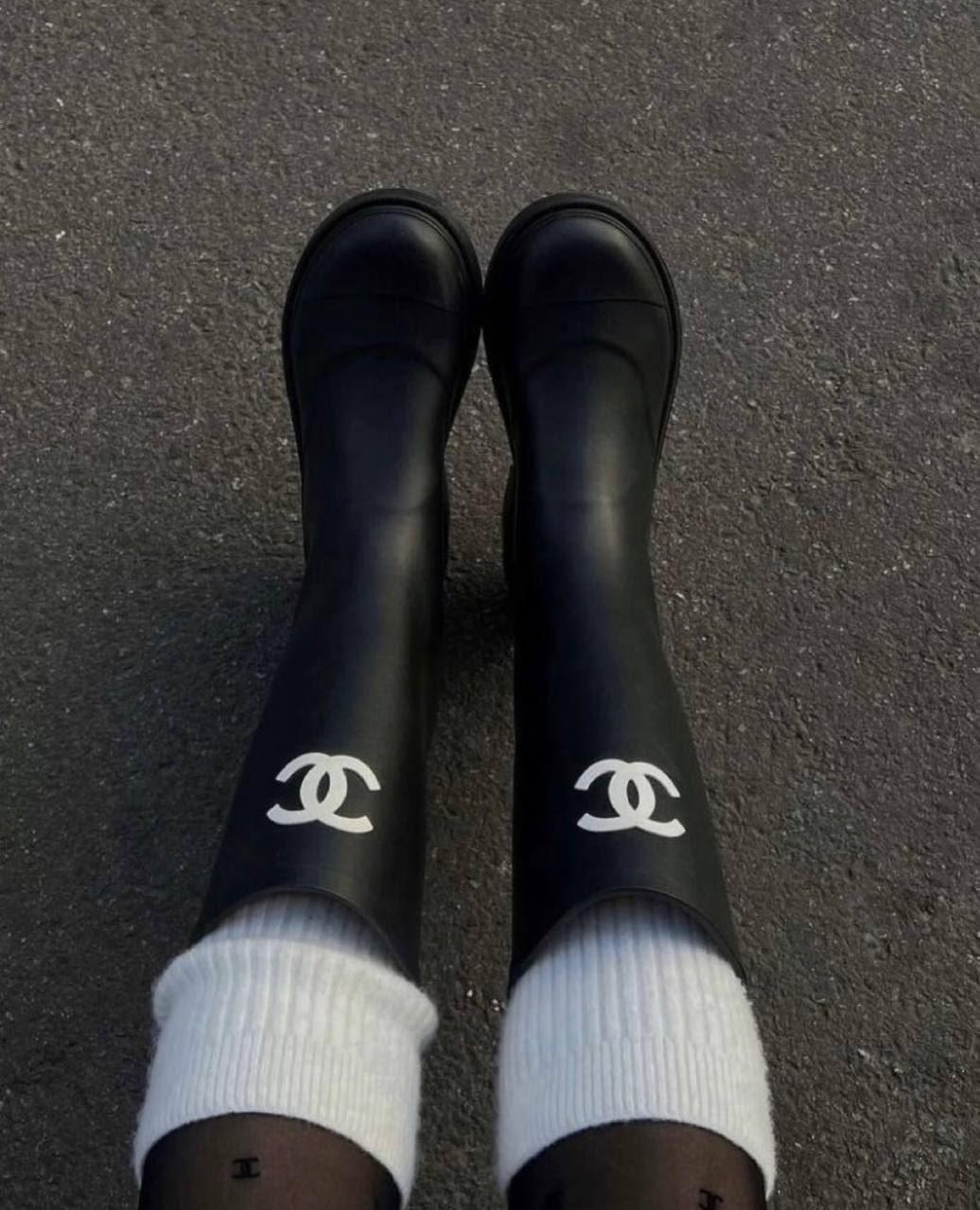 резиновые сапоги chanel,резиновые сапоги,резиновые сапоги шанель,сапоги шанель