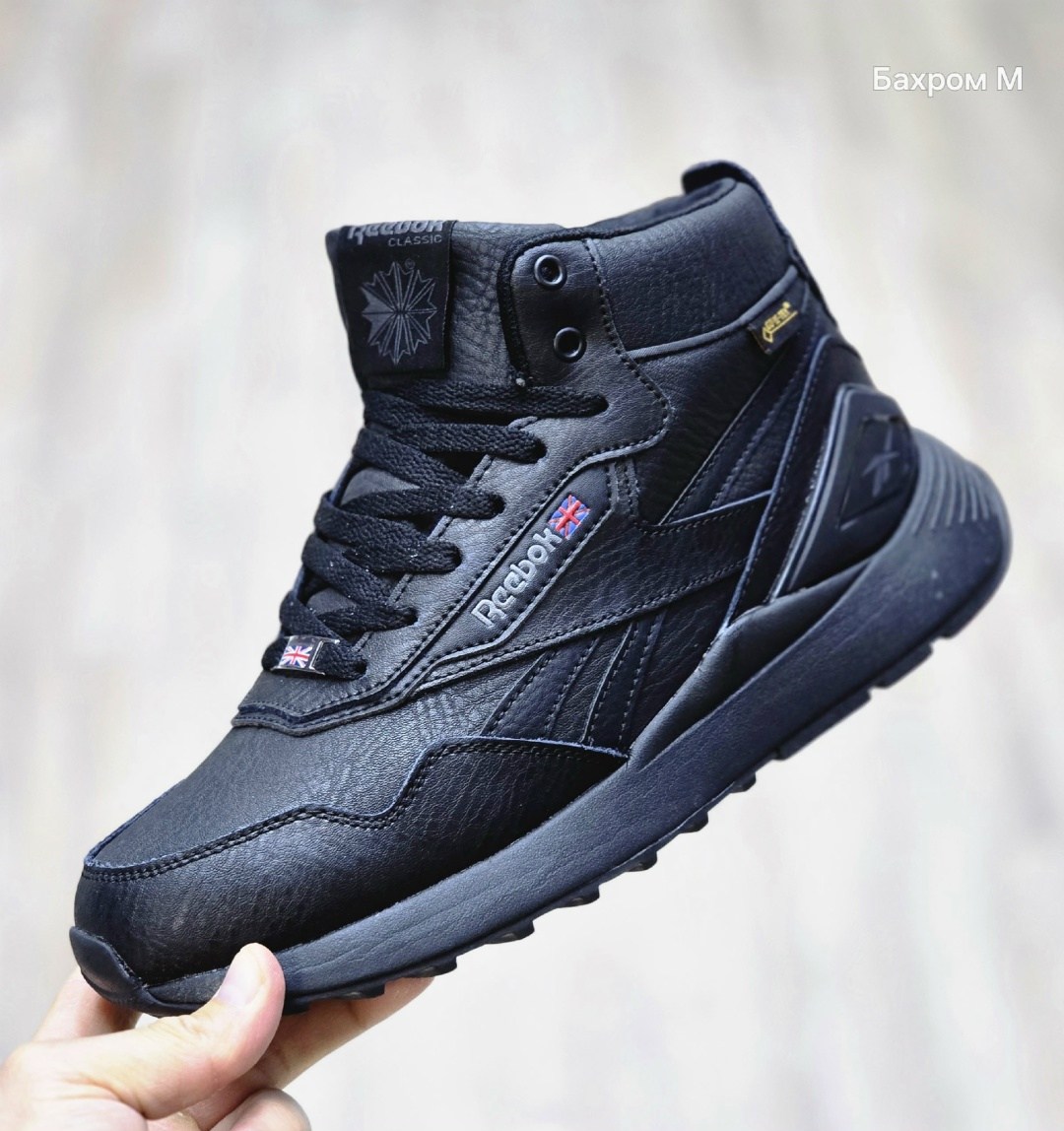 зимние мужские кроссовки reebok черные высокие nero black,кроссовки зимние с мехом reebok зима 273338660,reebok зимние кроссовки,зимние кроссовки мужские рибок,мужские reebok nero зимние высокие черны