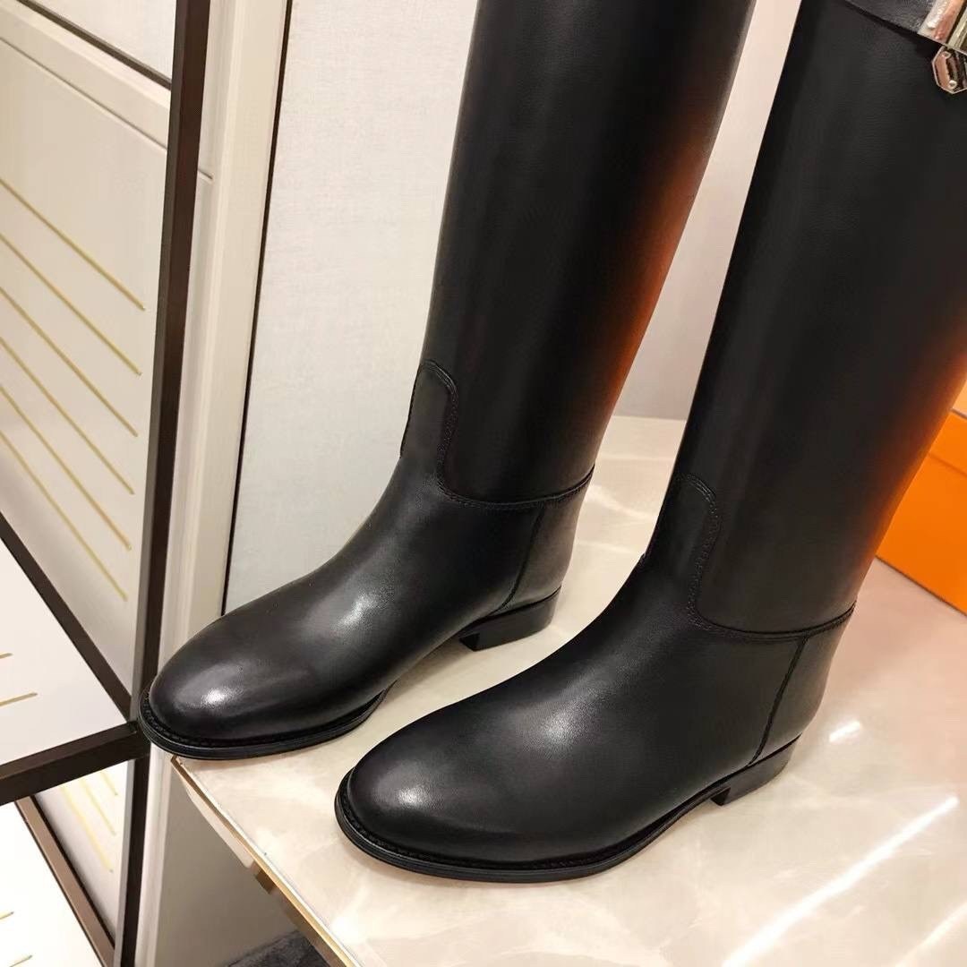 сапоги hermes,сапоги эрмес,женские черные кожаные сапоги hermes jumping,,сапоги гермес