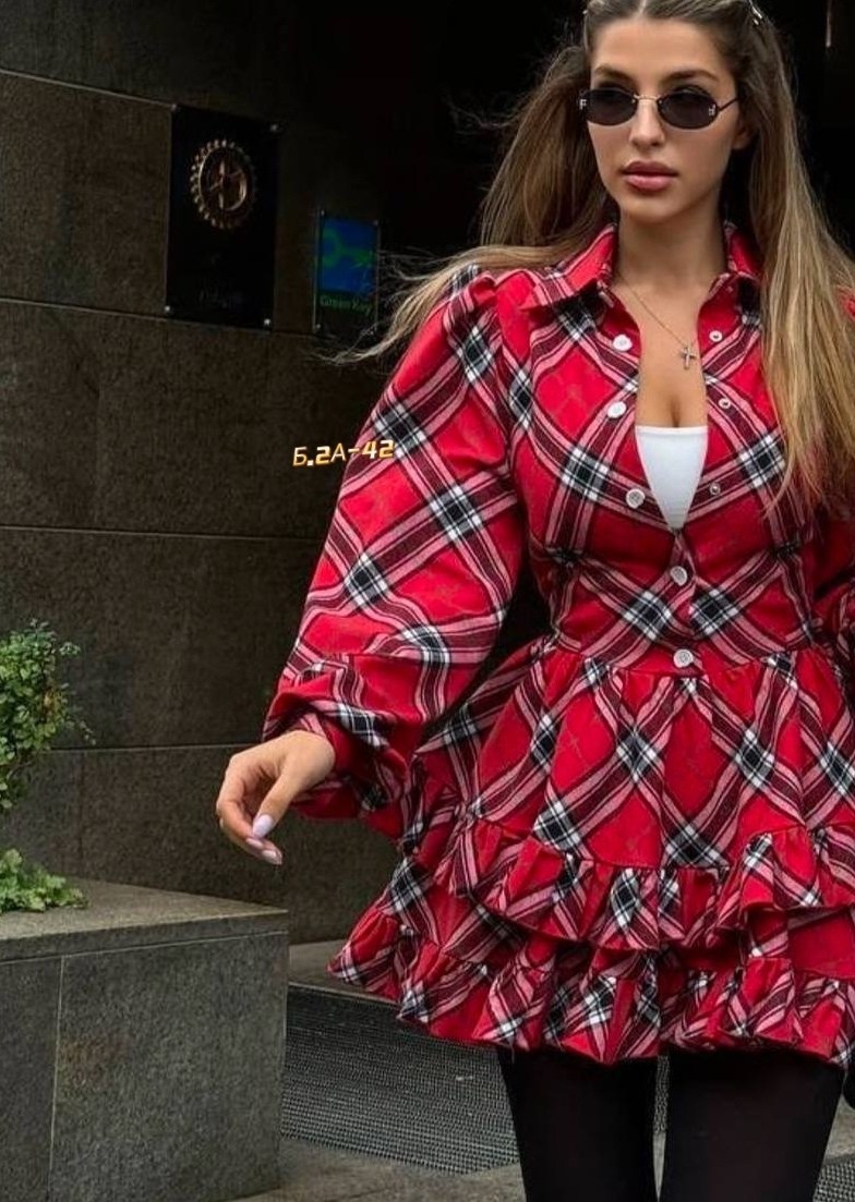 красное клетчатое платье,clacive красное клетчатое платье,платье в клетку,платье в красную клетку,