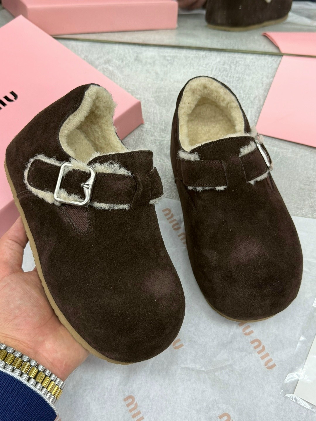 сабо birkenstock,,женская , теплая,детские туфли