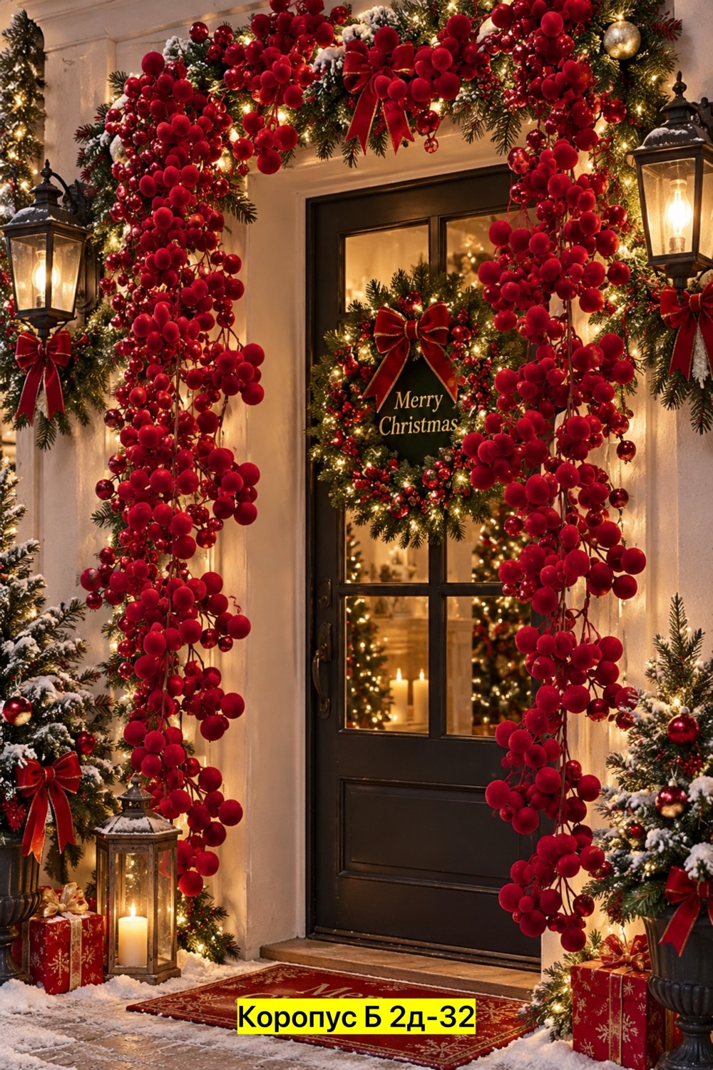 outdoor christmas decorations,новогоднее оформление входной группы,новогоднее украшение входной группы,christmas door decorations,новогоднее оформление
