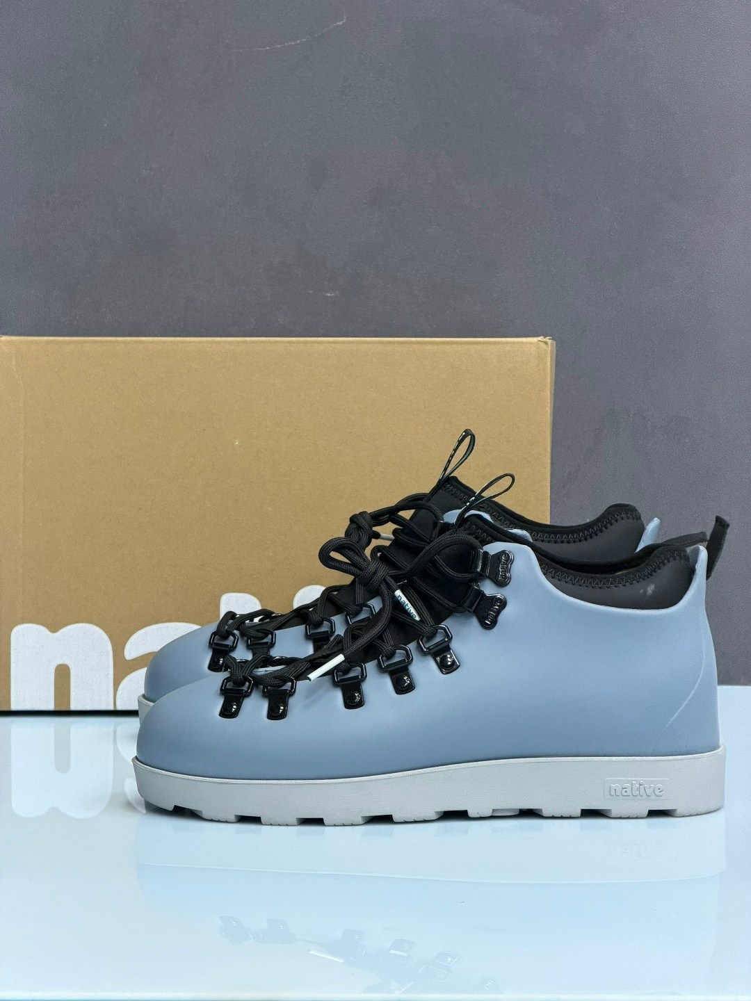ботинки native fitzsimmons citylite,ботинки native fitzsimmons,ботинки унисекс native fitzsimmons citylite,ботинки native,ботинки native fitzsimmons citylite bell blue bone white