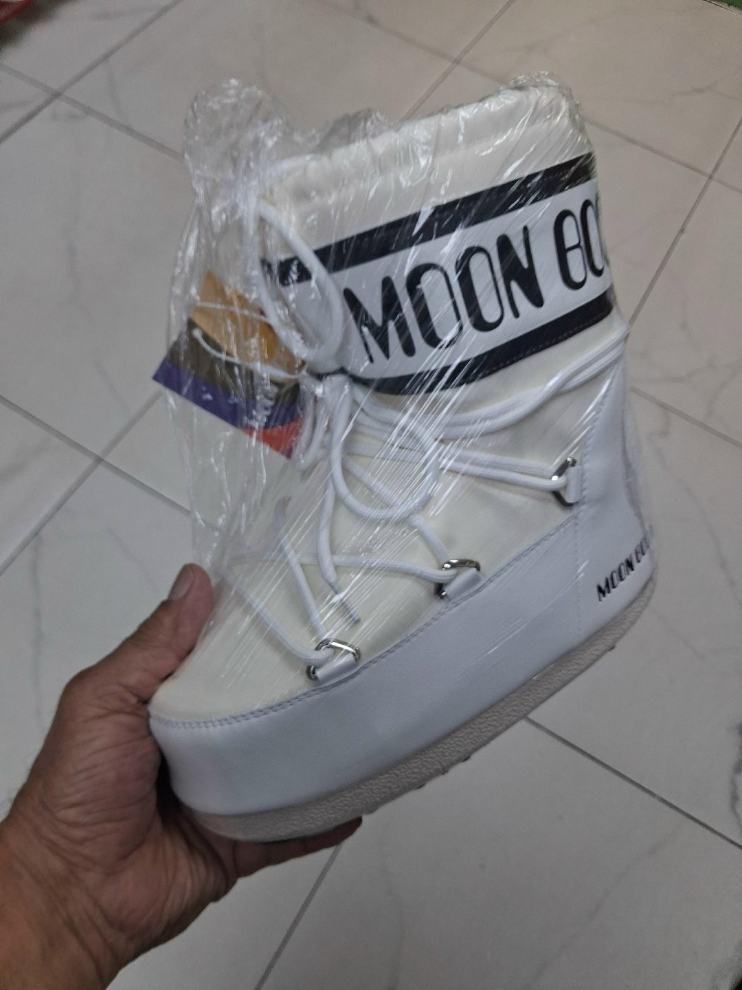 луноходы moon boot,дутики moon boot moon boot glance белый 35 ru,дутики moon boot,снежные сапоги из нейлона moon boot белый,ботинки moon boot