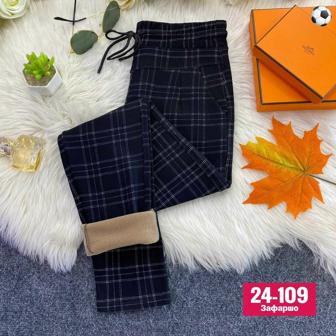 теплые брюки,брюки женские тёплые штаны утеплённые ns moda,женские брюки,брюки женские тёплые штаны утеплённые ns moda 42237870,брюки штаны в клетку