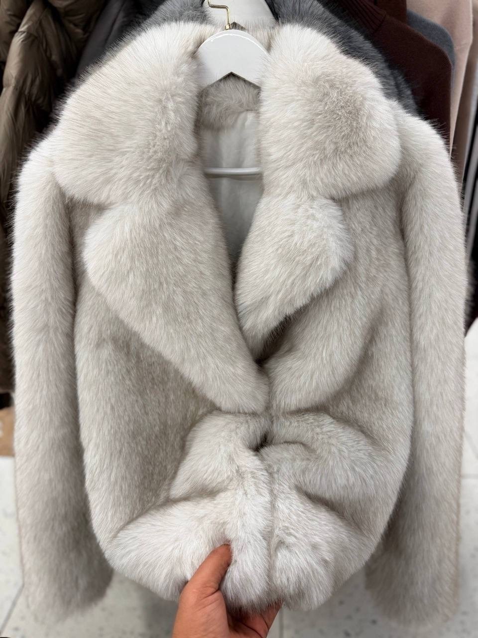 шубка,серая короткая шуба из эко меха,шуба женская,шуба,серая шуба