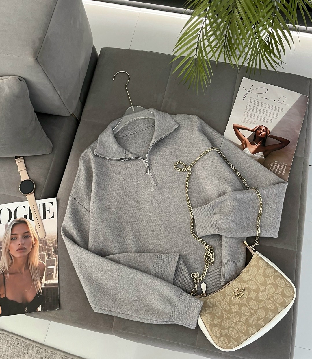свитер оверсайз на молнии elia style,женская кофта,кофта хлопок,свитер женский белый,джемпер на замке