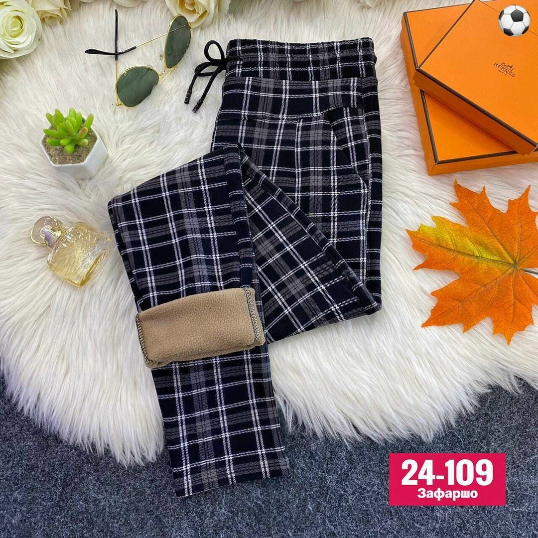 теплые брюки,брюки женские тёплые штаны утеплённые ns moda,женские брюки,брюки женские тёплые штаны утеплённые ns moda 42237870,брюки штаны в клетку