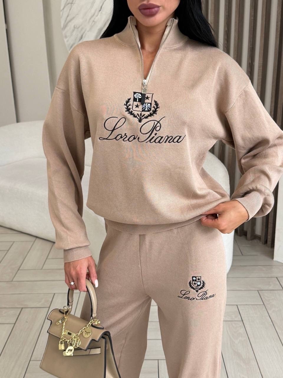 вязаный костюм свитшот и брюки trend collection,костюм на флисе,костюм женский,костюм трикотажный женский,костюм спортивный женский