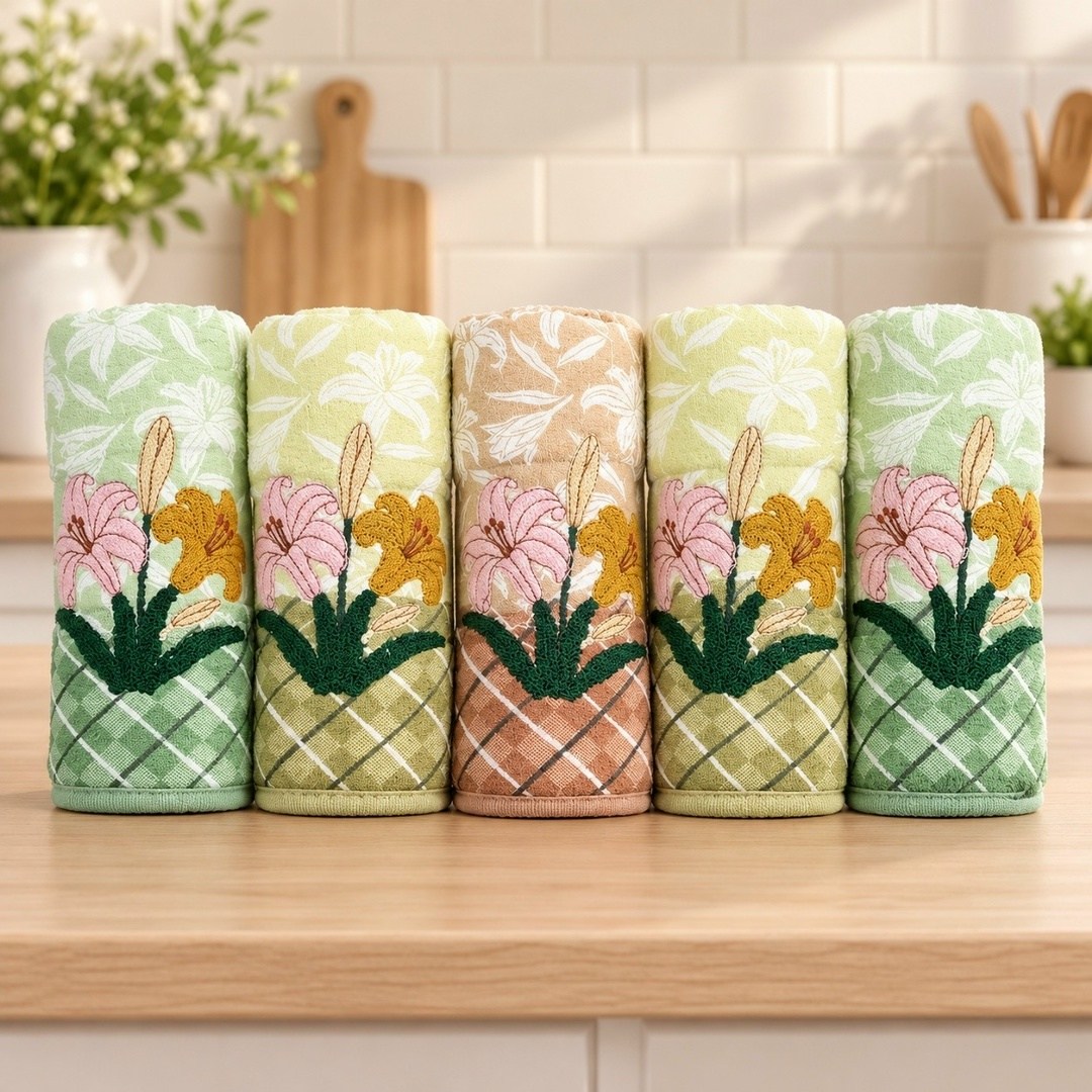 кухонное полотенце из микрофибры кофе,кухонные полотенца,набор вафельные полотенца для кухни,набор полотенец для кухни,полотенца на кухню