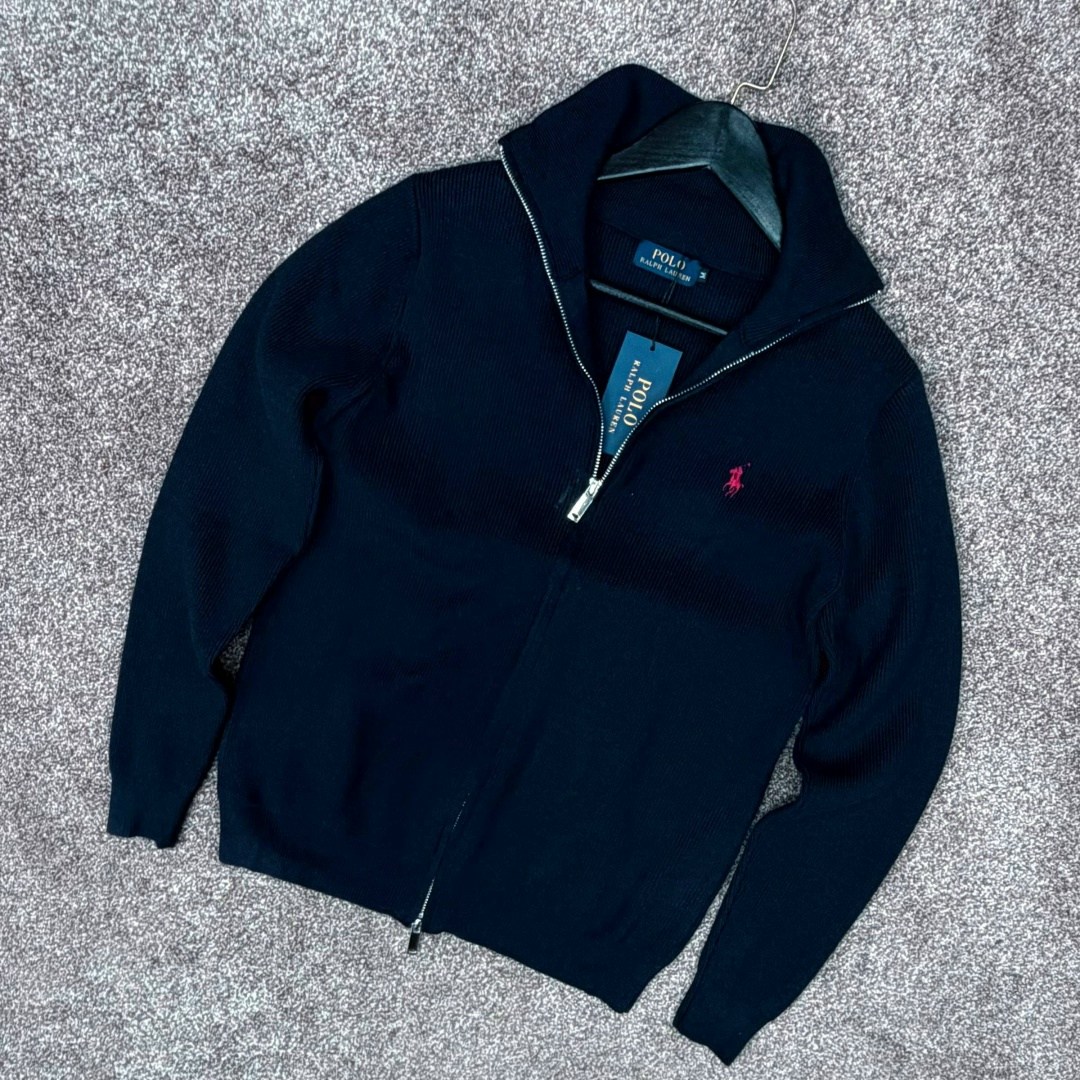 polo ralph lauren вязаный кардиган-свитер на молнии,кардиган polo ralph lauren,джемпер ralph lauren zip,вязаный кардиган-свитер на молнии polo ralph lauren цвет темно-голубой,джемпер polo ralph lauren