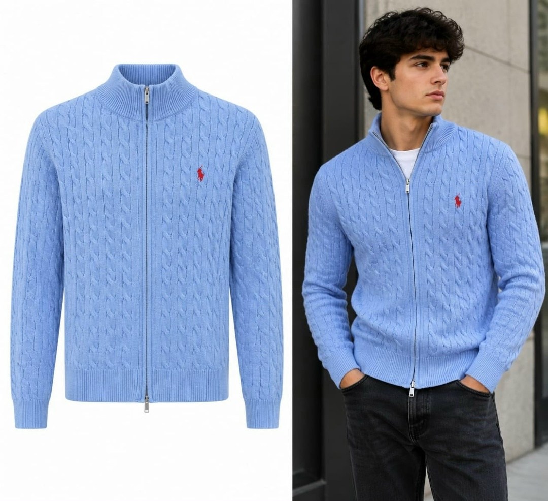 polo ralph lauren вязаный кардиган-свитер на молнии,кардиган polo ralph lauren,джемпер ralph lauren zip,вязаный кардиган-свитер на молнии polo ralph lauren цвет темно-голубой,джемпер polo ralph lauren