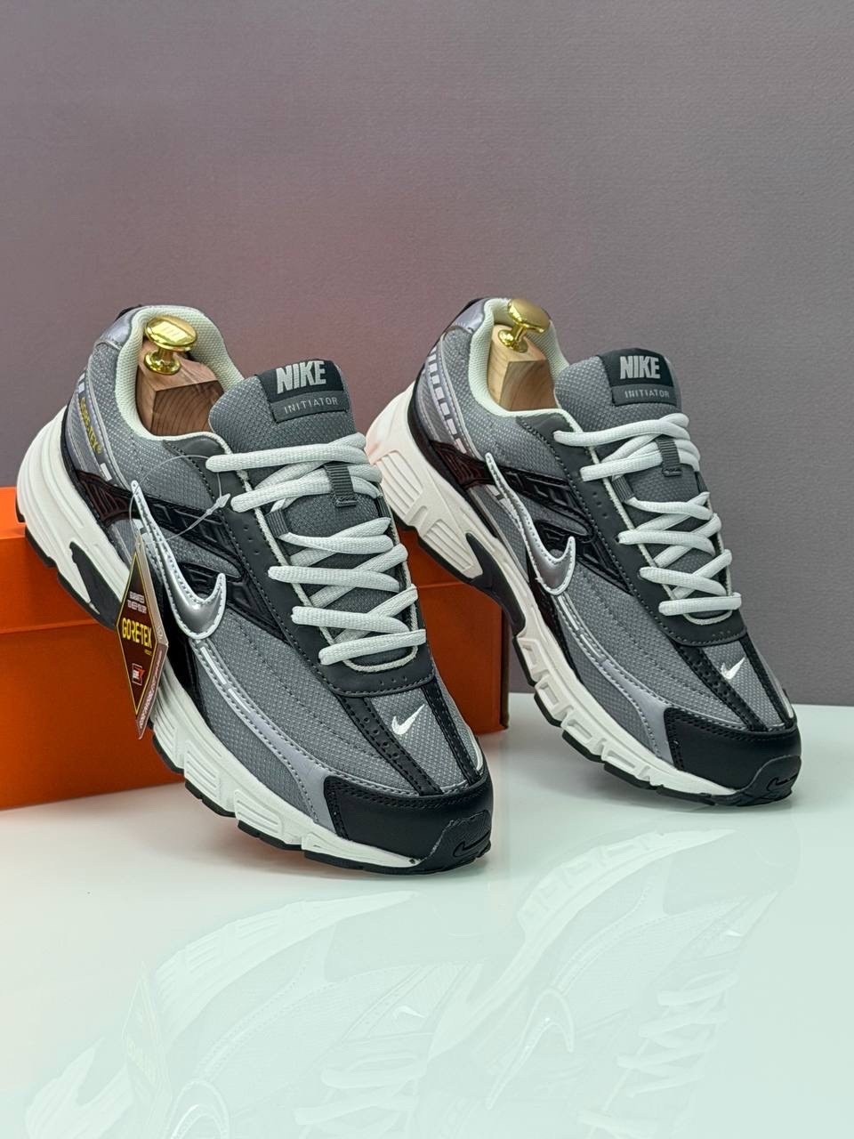 кроссовки nike gore tex,кроссовки nike initiator,кроссовки зимние nike initiator gore-tex black,кроссовки,кроссовки nike initiator мужские