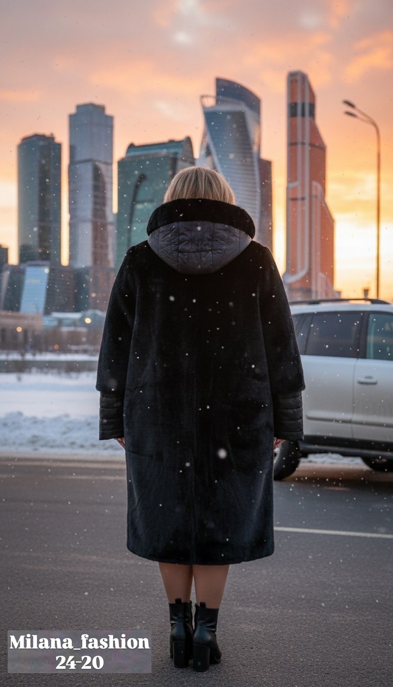 стильное пальто,пальто комбинированное,пальто женское больших размеров,пальто,пальто женское черное