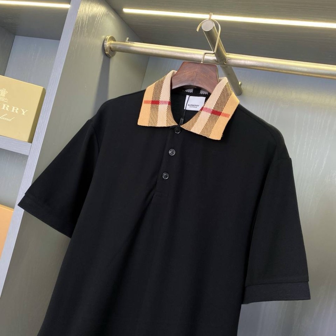 поло burberry,рубашка-поло в стиле burberry,burberry одежда,burberry polo,поло burberry черный