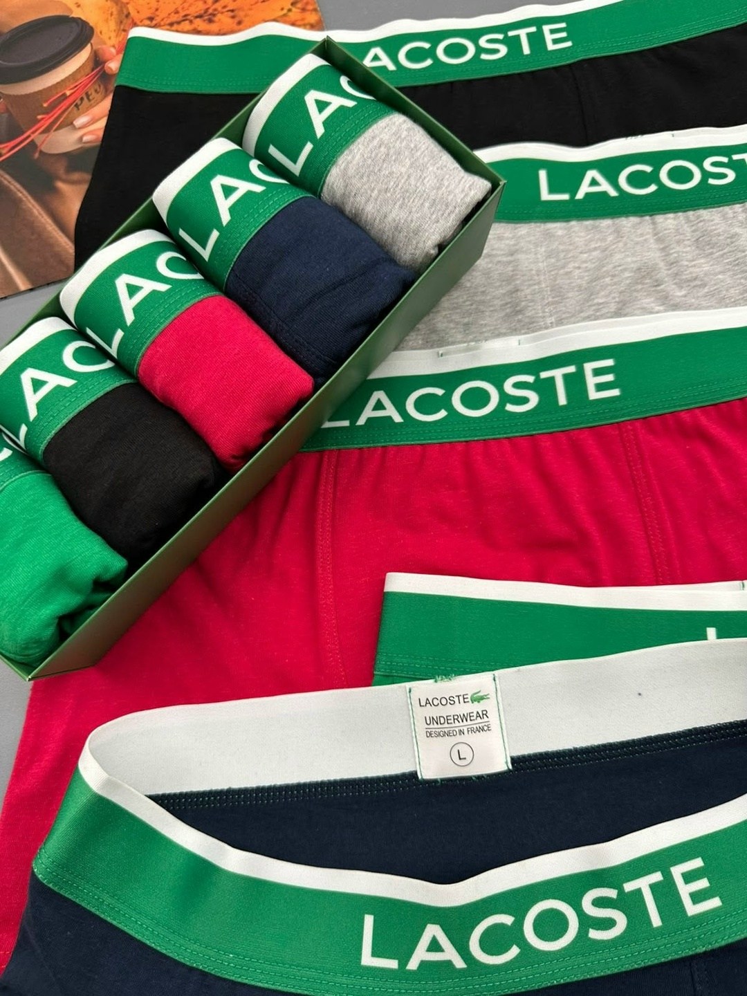 набор трусов lacoste,комплект трусов мужских lacoste lac3 в ассортименте 52-54,трусы мужские lacoste,комплект трусов боксеры lacoste,трусы lacoste