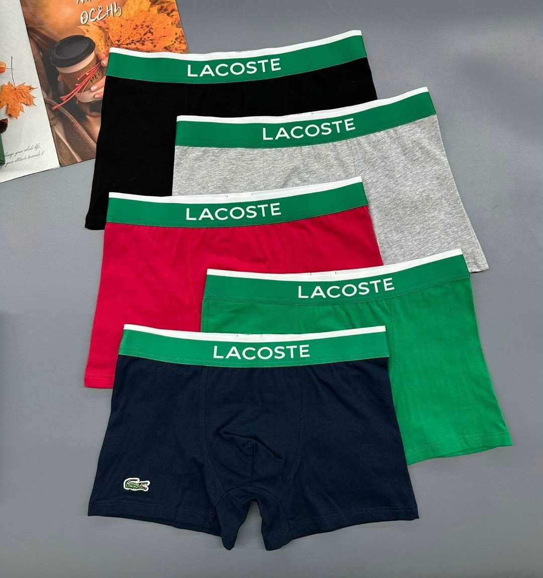 набор трусов lacoste,комплект трусов мужских lacoste lac3 в ассортименте 52-54,трусы мужские lacoste,комплект трусов боксеры lacoste,трусы lacoste