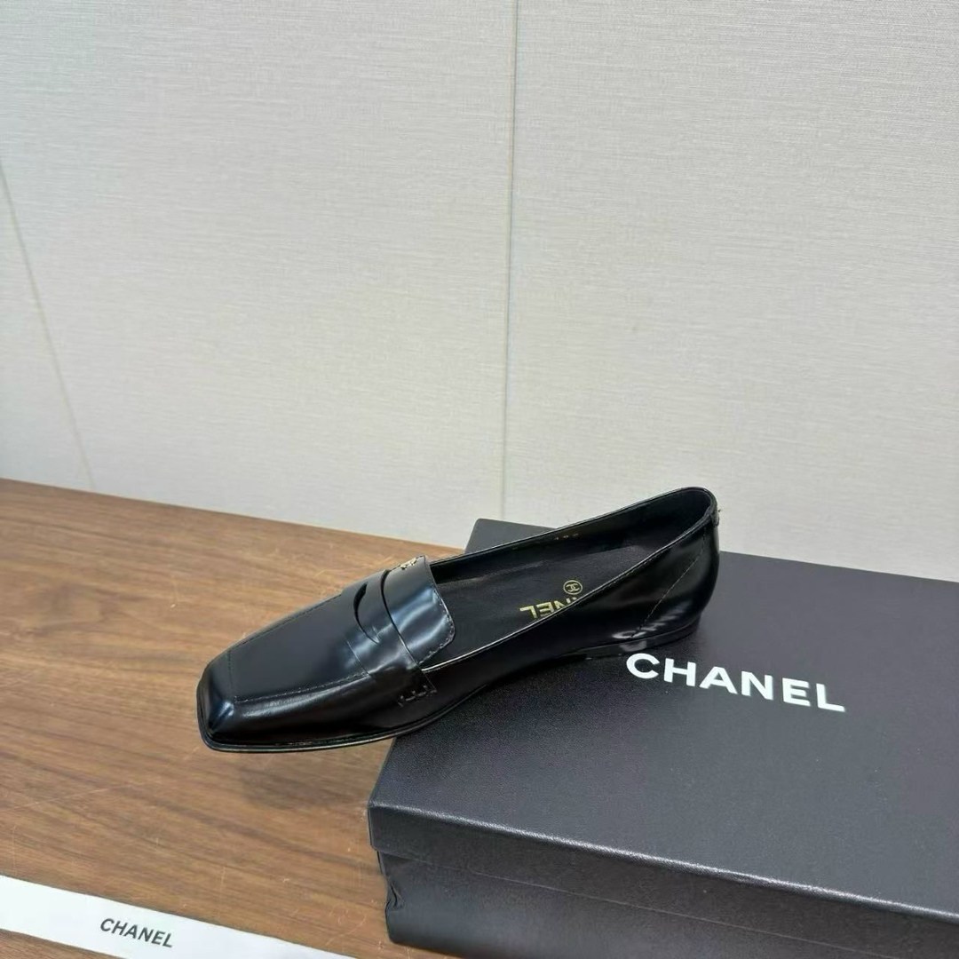 ,лоферы chanel,кожаные лоферы,лоферы женские,женские лоферы chanel