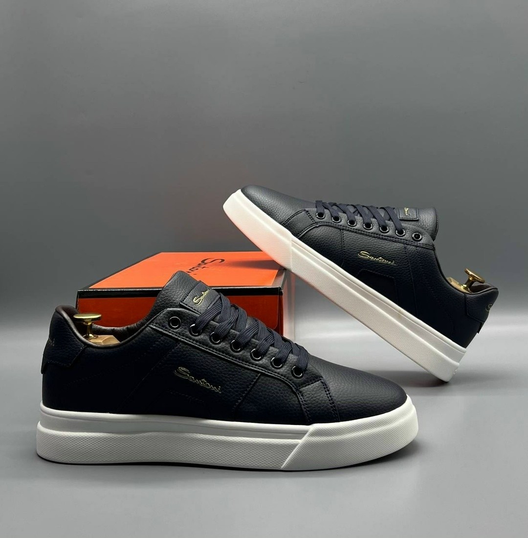 мужские кеды santoni,кроссовки santoni,,мужская ,кроссовки мужские