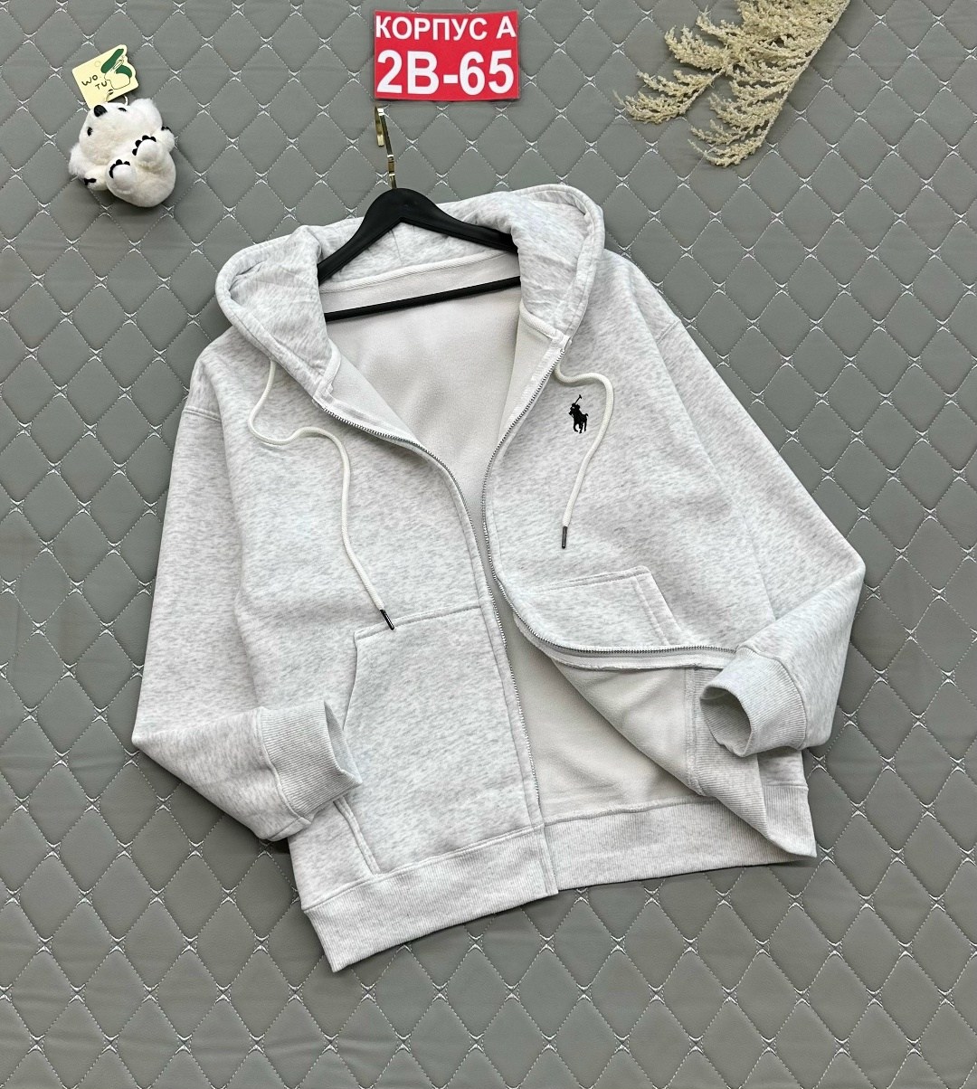 polo zip hoodie ralph lauren серая,зип худи polo ralph lauren,кофта толстовка,мужская толстовка,толстовка
