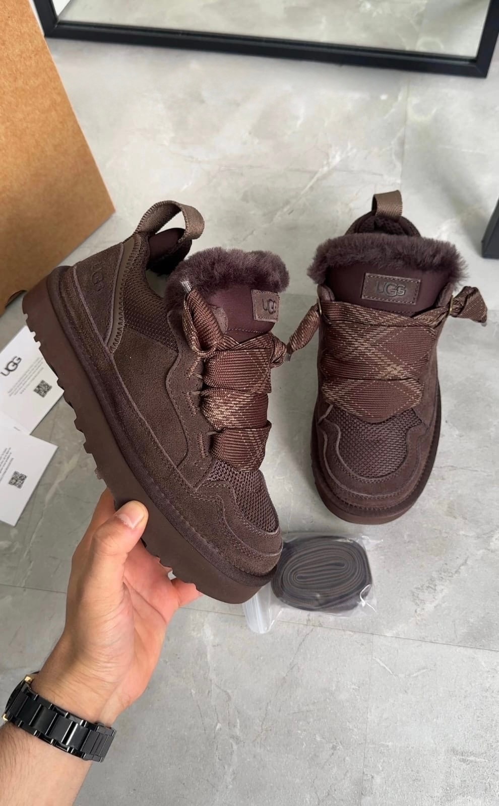 ,кроссовки ugg,ugg lowmel sneaker,зимняя ,теплые кроссовки