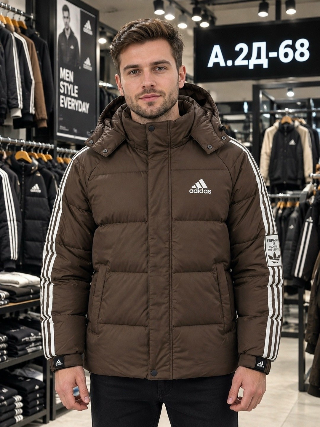 куртка зимняя adidas,куртка adidas зимняя мужская,куртка мужская adidas,куртка утепленная мужская adidas itavic черный,куртка adidas