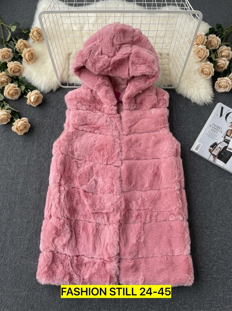 шуба/жилет из искусственного меха с капюшоном lucky fashion,шуба/жилет из искусственного меха с капюшоном lucky fashion 243097658,меховая жилет,детские меховые жилеты,жилет детский меховой