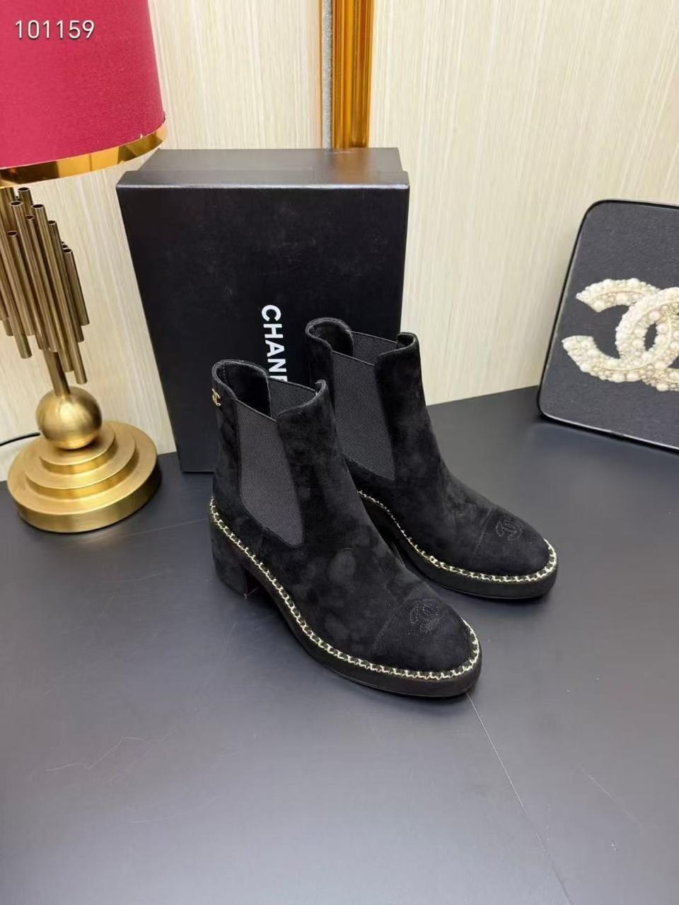 ботинки челси шанель женские,сапоги chanel,chanel ботильоны женские,ботильоны chanel,замшевые сапоги