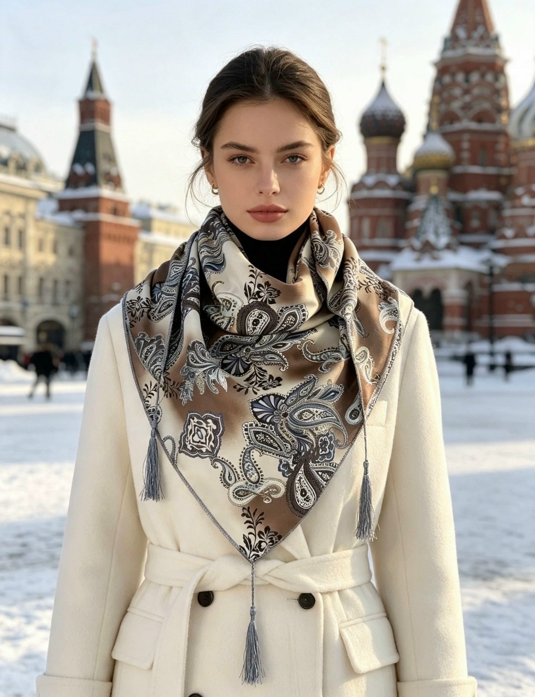 девушка,модные платки,модные шарфы,женские платки,стильные платки