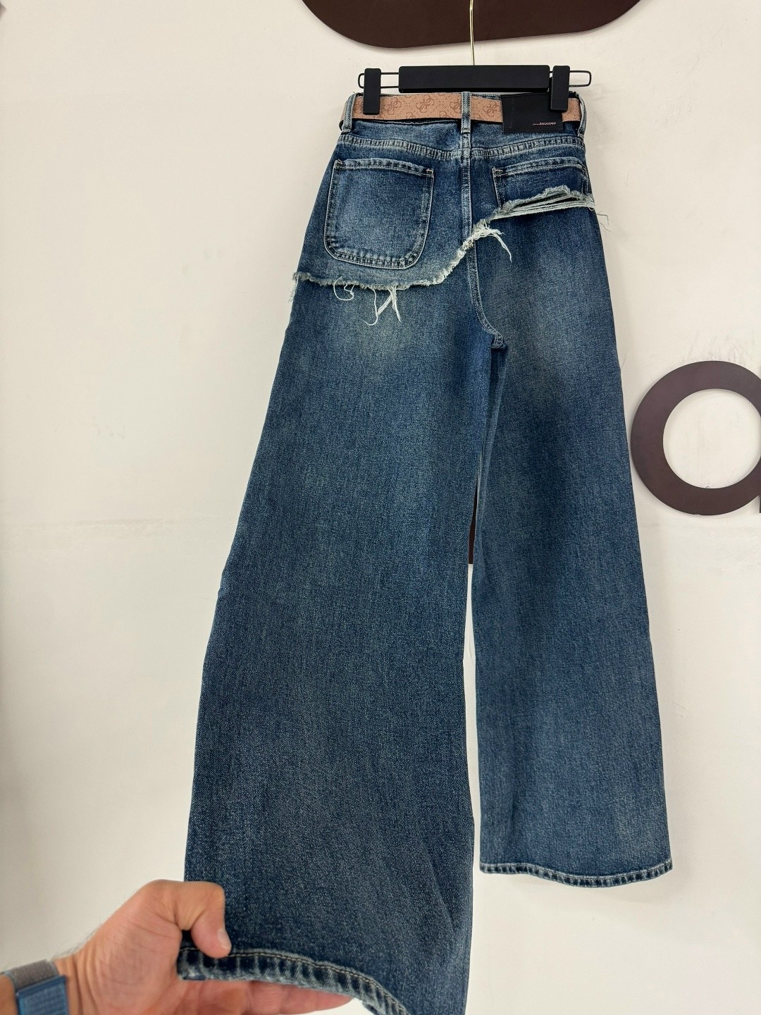женские широкие синие джинсы christian dior,джинсы celine,женские джинсы,джинсы,джинсы брюки