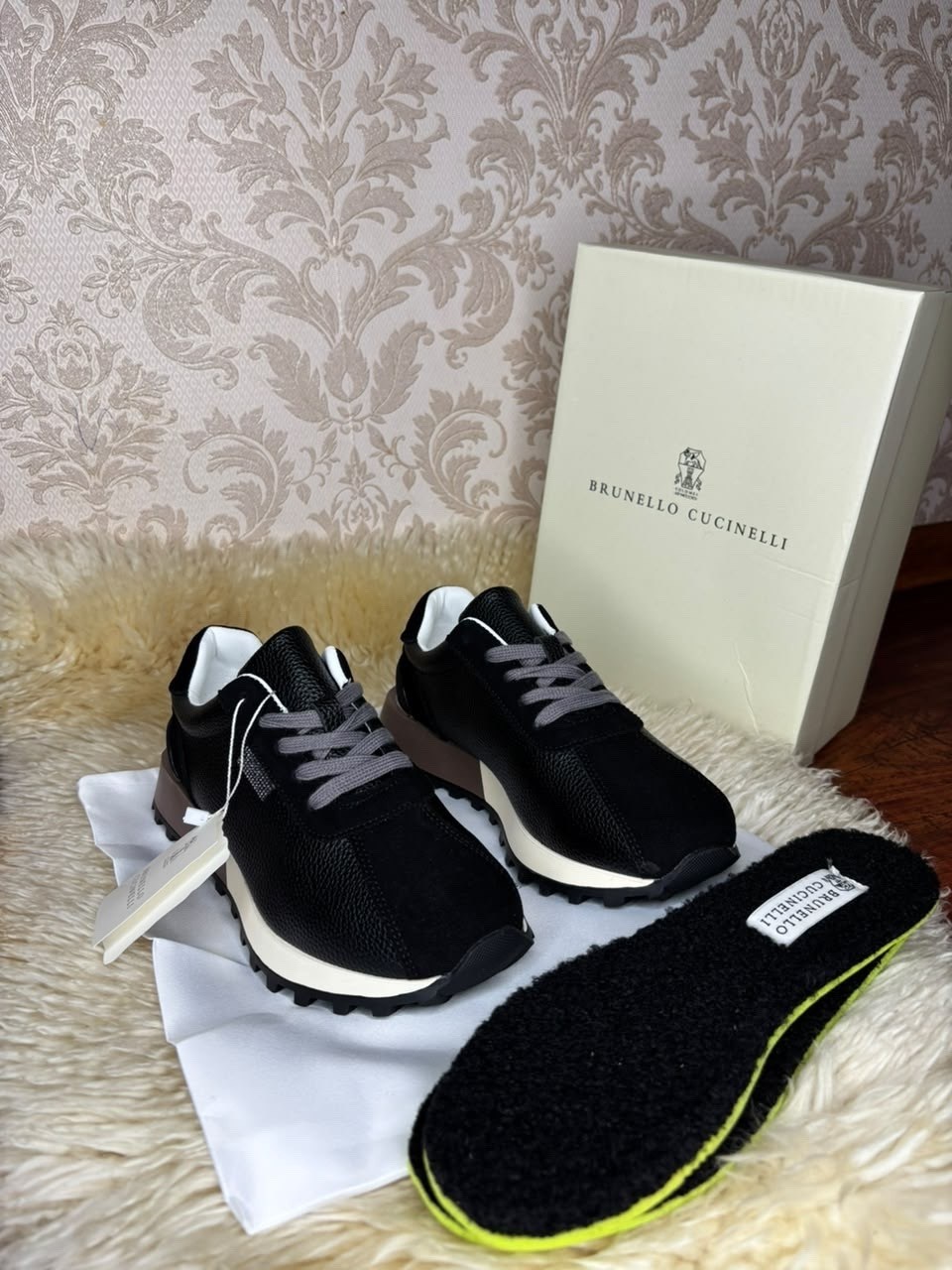 brunello cucinelli кроссовки черный,кроссовки мужские brunello cucinelli,кроссовки brunello cucinelli,комбинированные кроссовки brunello cucinelli,замшевые кроссовки brunello cucinelli