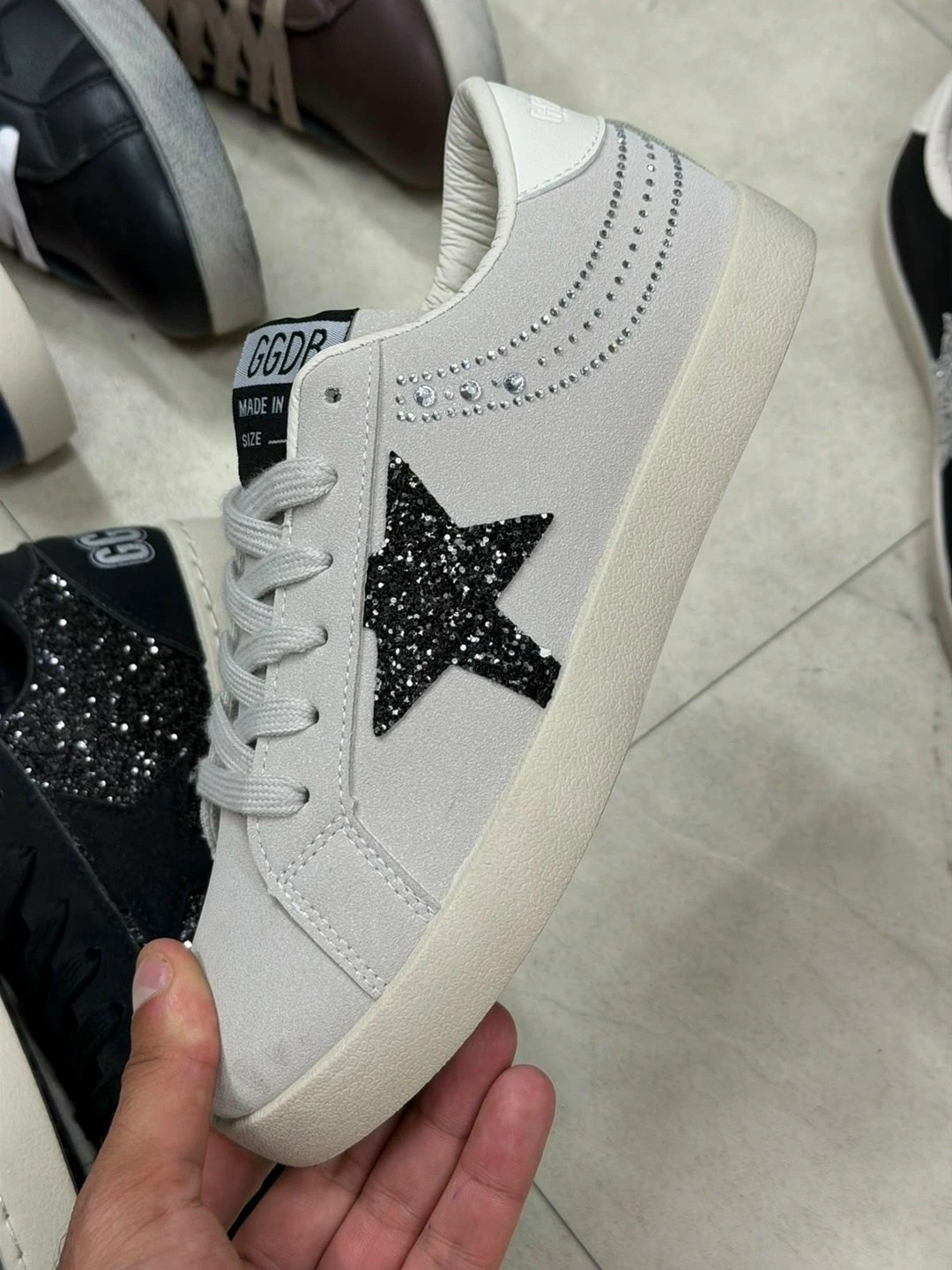 golden goose кеды hi star на платформе черный,кроссовки golden goose,кеды golden goose,,кроссовки superstar golden goose