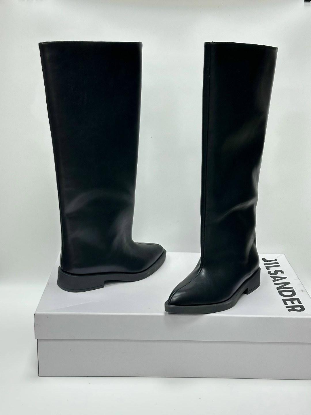 женские сапоги,кожаные сапоги,сапоги alexander wang черные,сапоги,