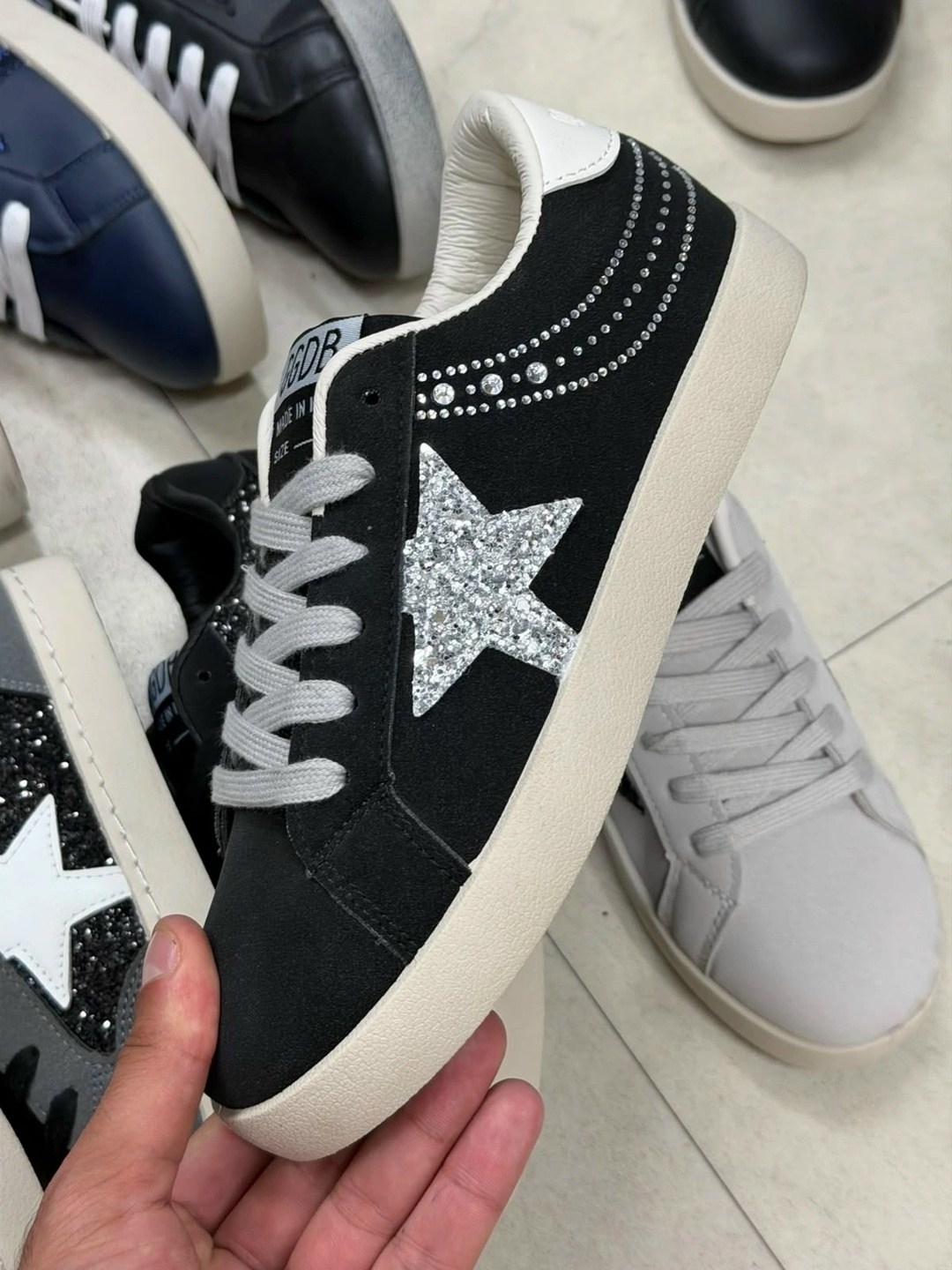 golden goose кеды hi star на платформе черный,кроссовки golden goose,кеды golden goose,,кроссовки superstar golden goose