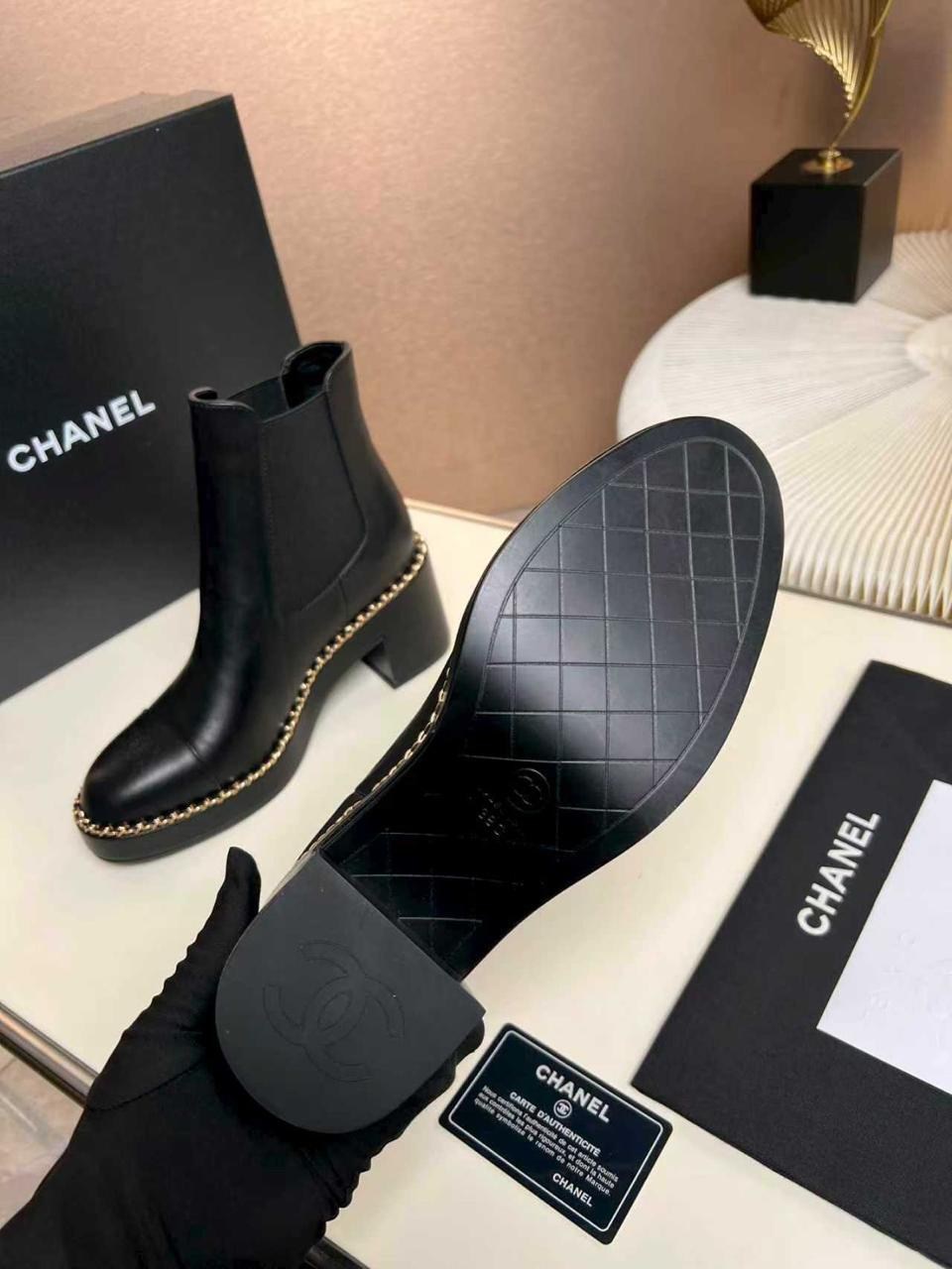 chanel ботильоны женские,ботильоны chanel,сапоги chanel,ботинки chanel,chanel (шанель) новые женские осенне-зимние сапоги