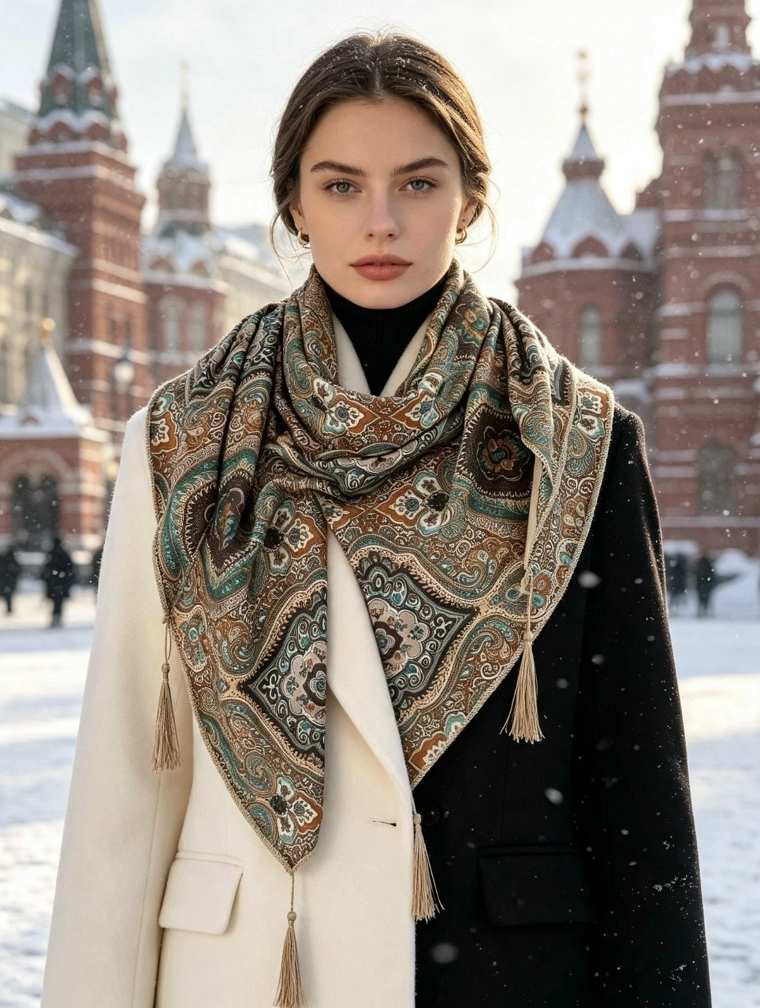 девушка,модные платки,модные шарфы,женские платки,стильные платки