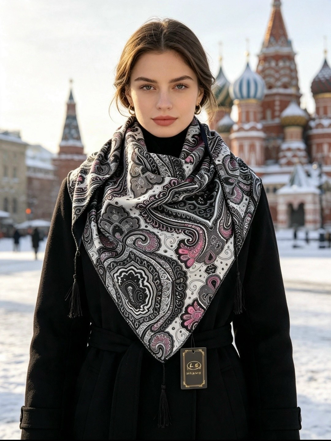 девушка,модные платки,модные шарфы,женские платки,стильные платки