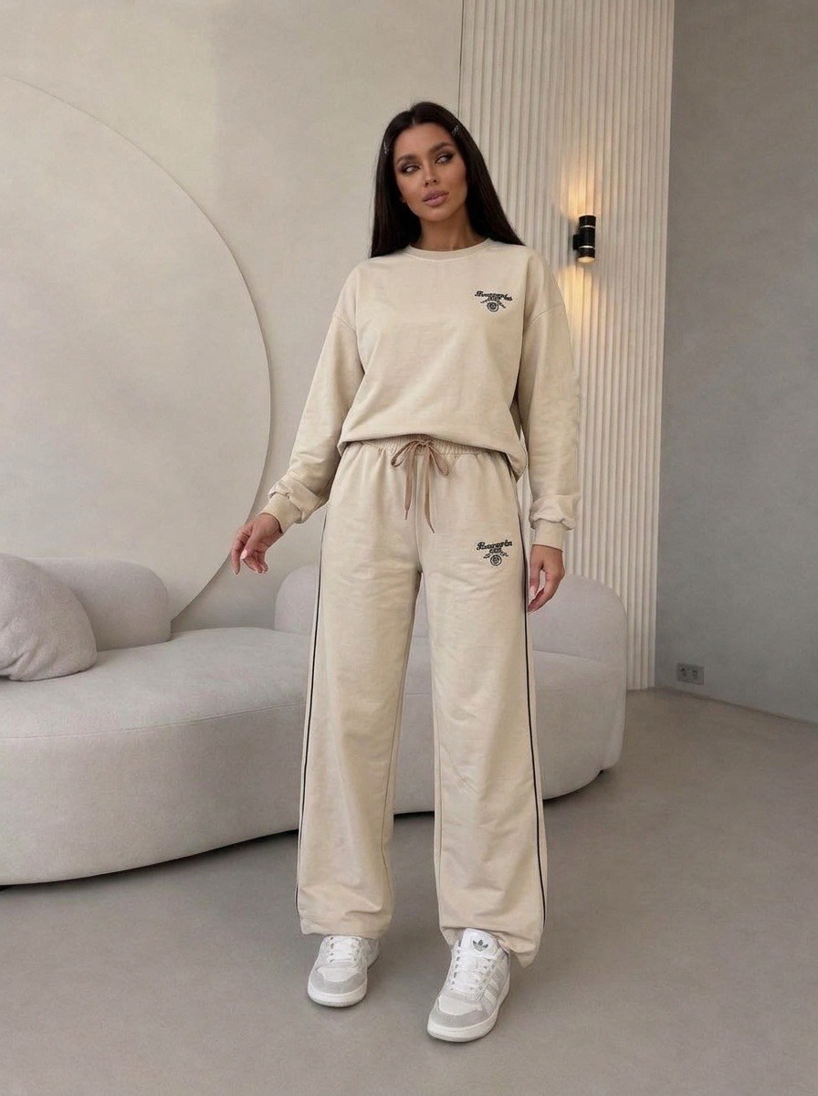 спортивный костюм двойка sporty&rich w suits цвет желтый лимонный,спортивный костюм женский,спортивный костюм,спорт костюм,костюм женский