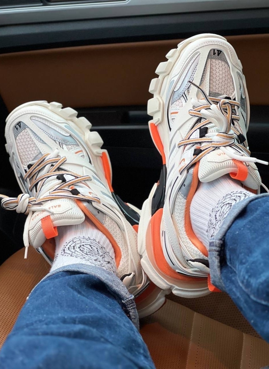 balenciaga track white orange,кроссовки balenciaga track,кроссовки balenciaga track balenciaga,balenciaga track,кроссовки balenciaga