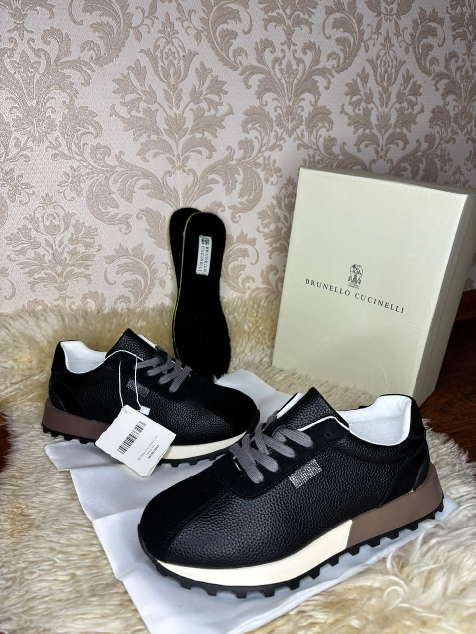 brunello cucinelli кроссовки черный,кроссовки мужские brunello cucinelli,кроссовки brunello cucinelli,комбинированные кроссовки brunello cucinelli,замшевые кроссовки brunello cucinelli